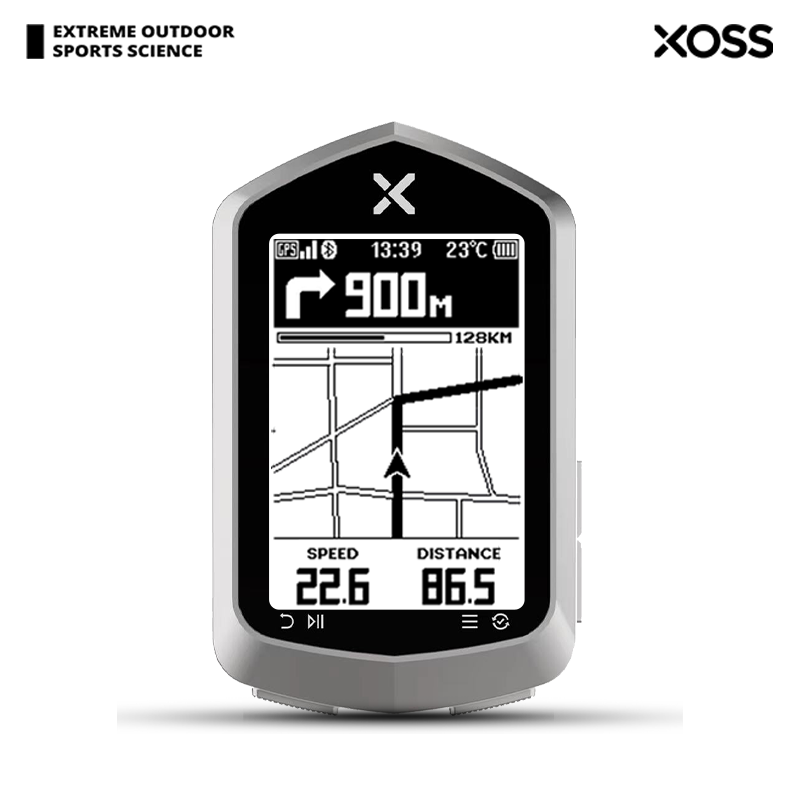 XOSS NAV Plus Bike Computer Wireless Cycling GPS Speedometer Map