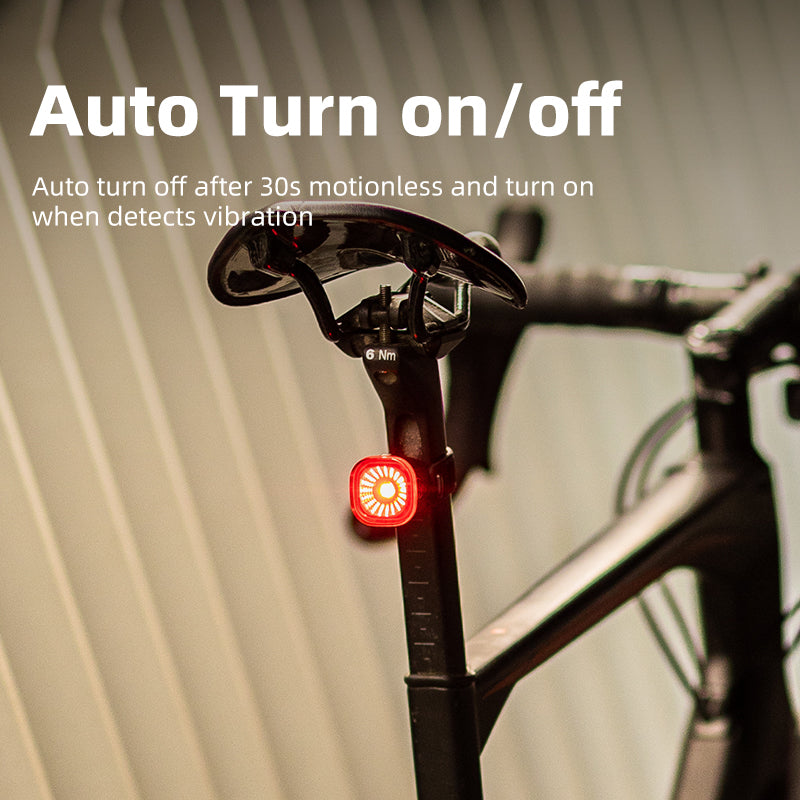 XOSS XR01 Smart Bike Taillight (Brake Sensing),Bike Rear XOSS.CO