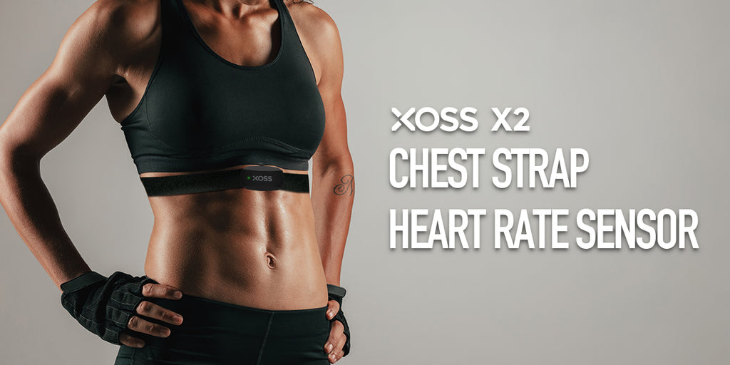 XOSS X2 Heart Rate Monitor Chest Strap Bluetooth 4.0 Wireless Heart Rate with Chest Strap Bluetooth&ant+) - XOSS.CO