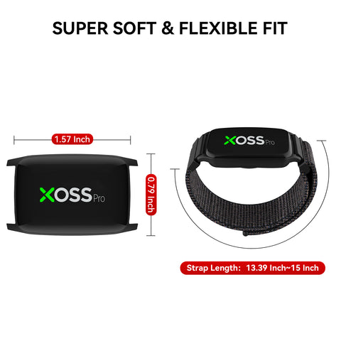 XOSS BBP Heart Rate Monitor Armband IP68 Waterproof Beat Band Pro HRM for Cycling, Run, Swim Health Fitness Smart Bicycle Sensor