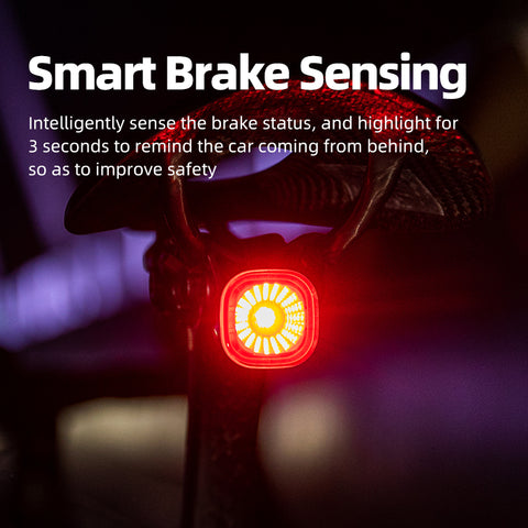 XOSS XR01 Smart Bike Taillight (Brake Sensing),Bike Rear Light - XOSS.CO