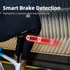XOSS XR Pro Bike Taillight Bicycle,Team Sync,Rear Light Smart Tail Light Auto Start/Stop Brake Sensing LED Charging Waterproof - XOSS.CO