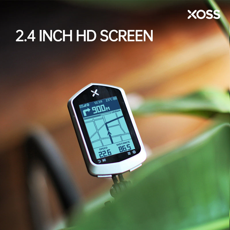 XOSS NAV Plus Bike Computer Wireless Cycling GPS Speedometer Map