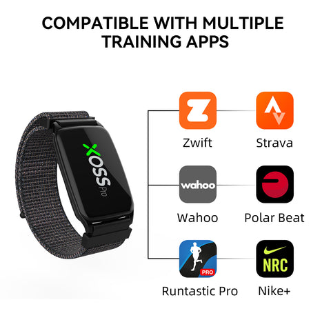 XOSS BBP Heart Rate Monitor Armband IP68 Waterproof Beat Band Pro HRM for Cycling, Run, Swim Health Fitness Smart Bicycle Sensor