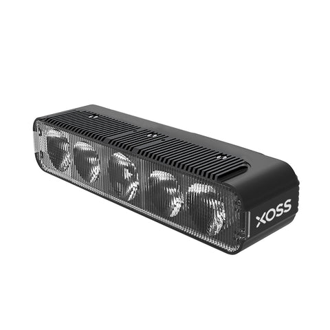 XOSS XL-3000 USB Rechargeable Bike Light for Night Riding, 10 Lighting Modes Waterproof Bike Headlight, 3000 Lumen Super Bright Aluminium Shell Bicycle Front Light, Easy to Install Bicycle Headlight