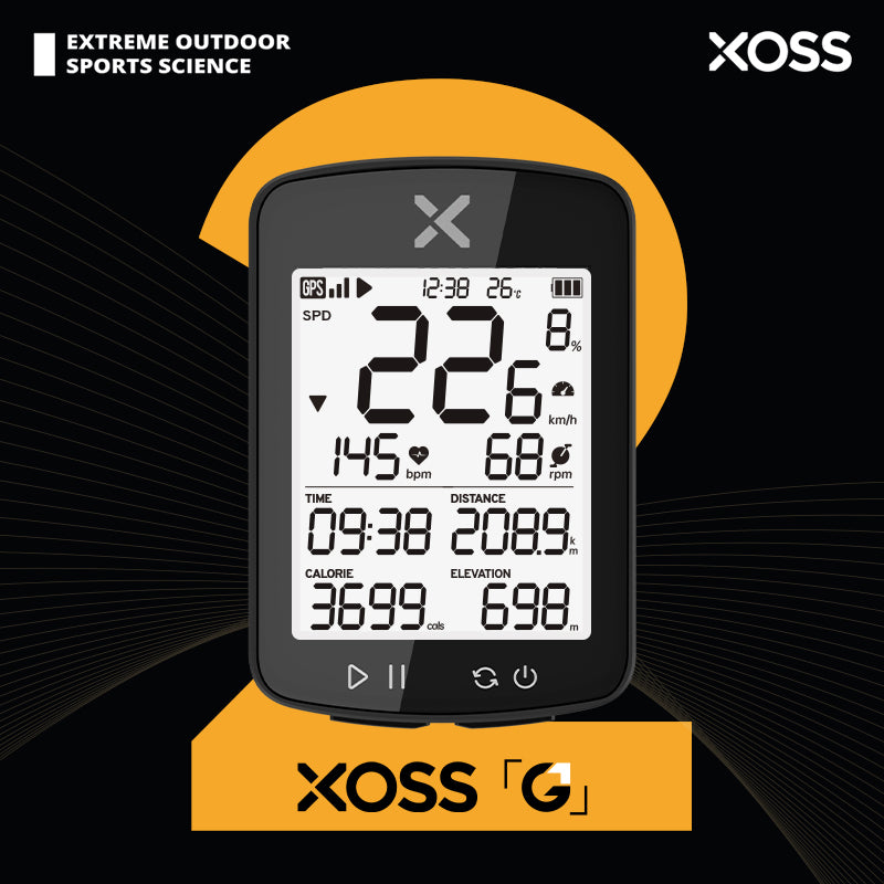 XOSS G 2nd Generation GPS Smart Cycling Computer,Bike Computer