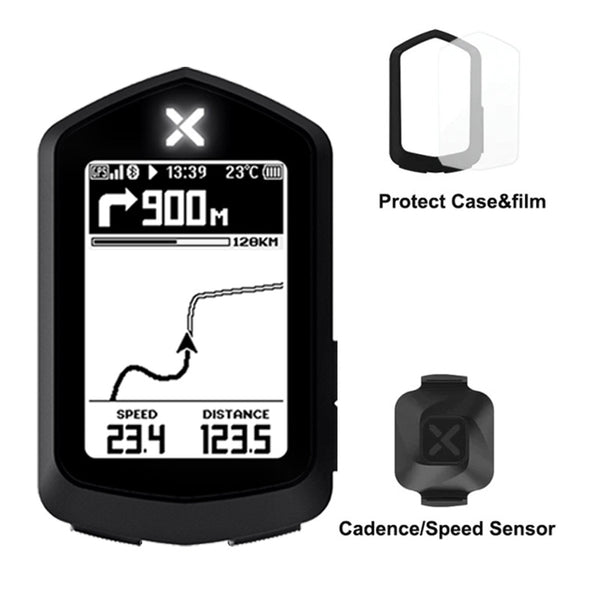 NAV navigation bike computer & case & Vortex candence/speed sensor