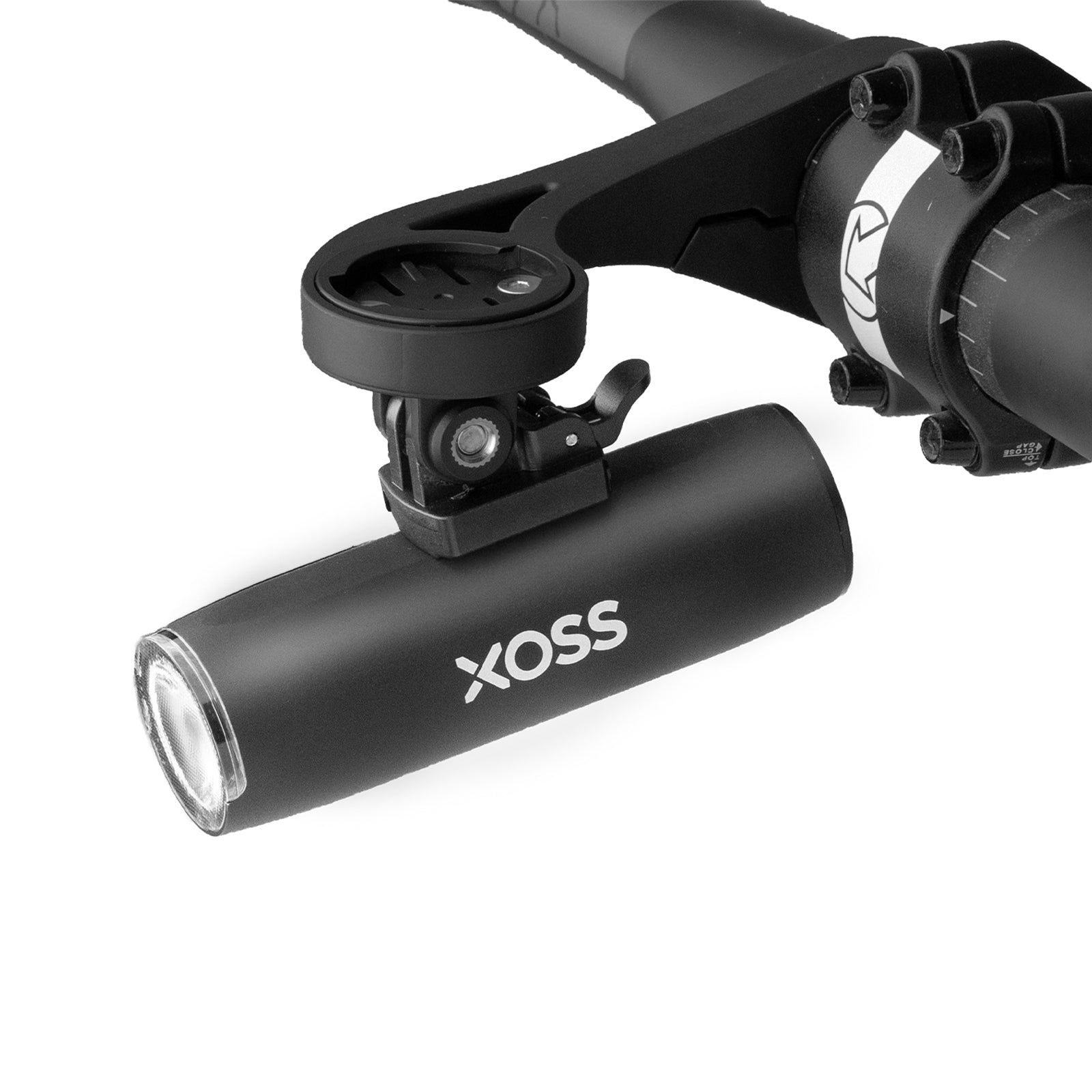 XOSS XL-400 Bike Headlight Waterproof USB Rechargeable Bicycle Front Light 400 LM Cycling LED Headlight 2000 mAh Flashlight MTB Handle Lamp - XOSS.CO