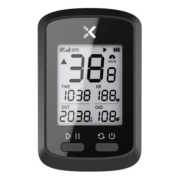 XOSS G+ GPS Bike Computer combo, with optional cadance and heart rate sensor